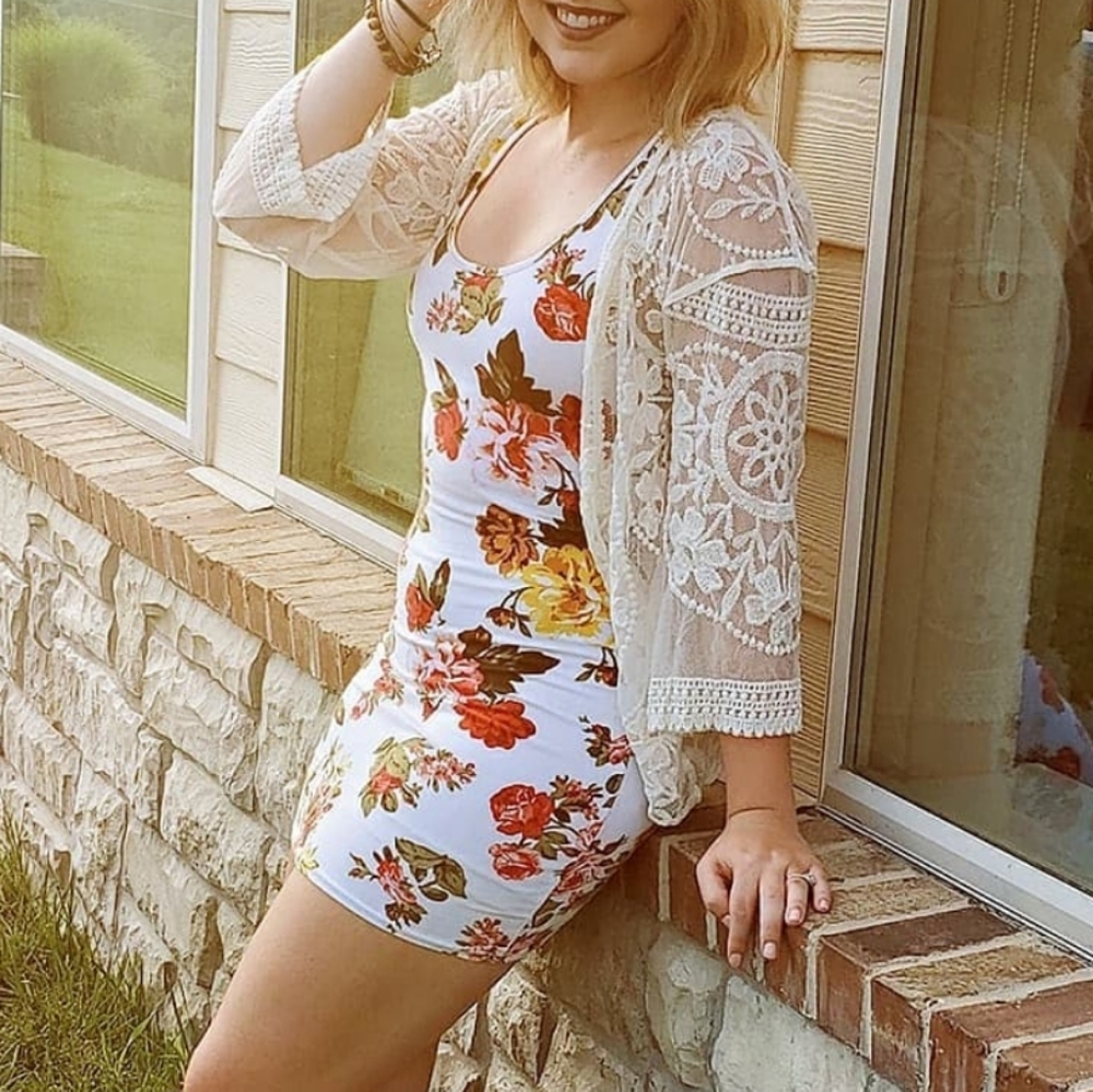 Floral Tank Dress